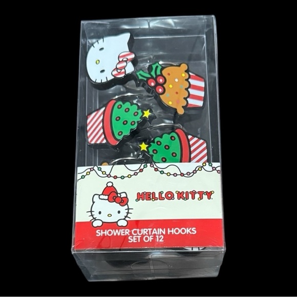 Hello Kitty Pink Shower Curtain Set - NWT - Picture 3 of 5